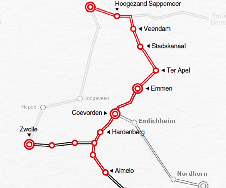 Nederland, benut de kansen van beter spoor Meppel en Nedersaksenlijn