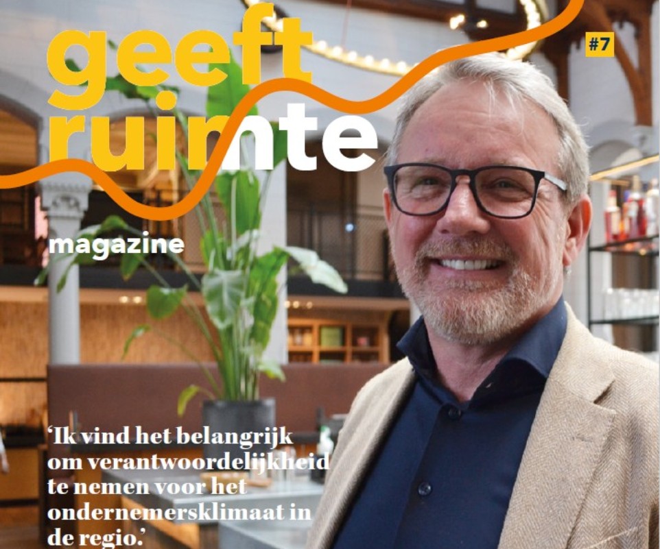 Nieuwe editie GeeftRuimte vol ondernemersverhalen uit ons netwerk