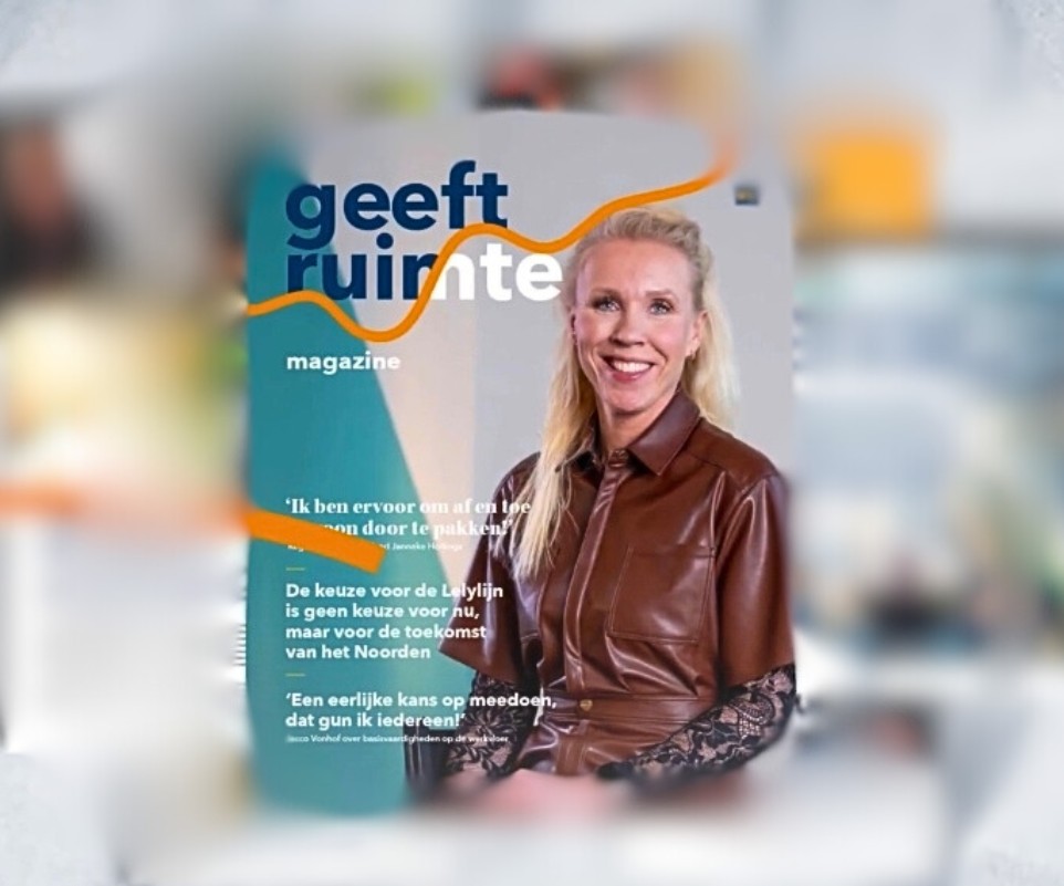 Interessante nieuwe editie GeeftRuimte Magazine