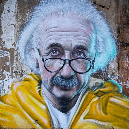 Albert Einstein - natuurkundige en winnaar Nobelprijs